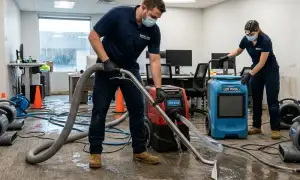 Emergency water damage service widget for Tallahassee, FL water removal and restoration